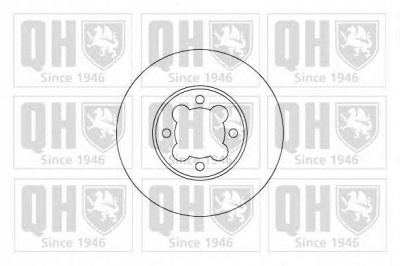 QUINTON HAZELL bdc3604 -  Тормозной диск
